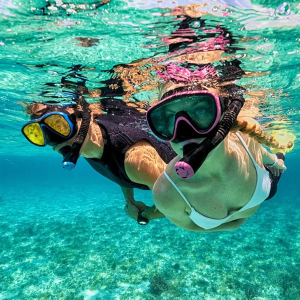 Sport Adult Powerview Mask Dry Snorkel and Fins Travel Set - Image 7
