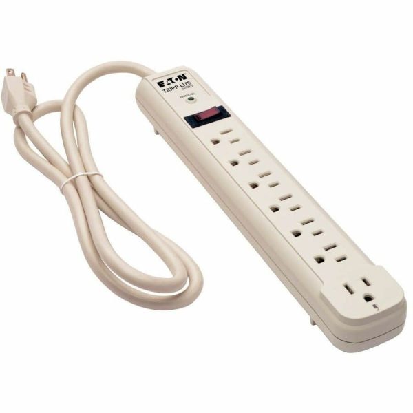Eaton Tripp Lite Series Protect It! 7-Outlet Surge Protector, 4 ft. (1.22 m) Cord, 1080 Joules, 1 Diagnostic LED, Light Gray Housing - Image 6