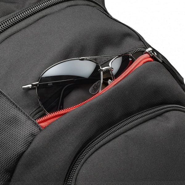 Case Logic DLBP-114 Carrying Case (Backpack) for 13" to 15" Apple Cell Phone, iPod, Accessories, Notebook, MacBook - Black - Image 2