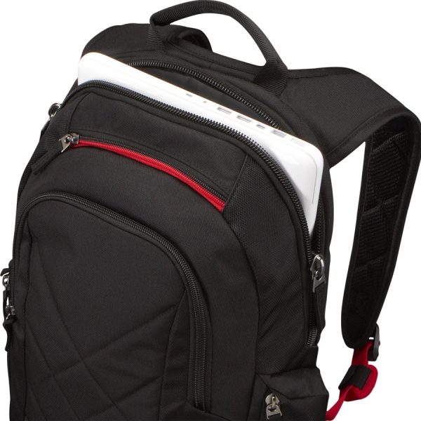 Case Logic DLBP-114 Carrying Case (Backpack) for 13" to 15" Apple Cell Phone, iPod, Accessories, Notebook, MacBook - Black - Image 5