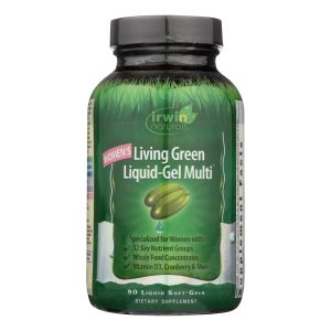 Irwin Naturals - Liq Gel Mlti Wmns Liv Grn - EA of 1-90 SGEL