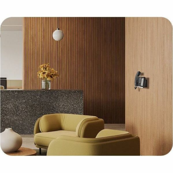 Yealink IP Phone - Corded - Bluetooth, Wi-Fi - Wall Mountable, Desktop - Classic Gray - Image 3
