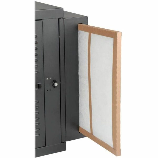 Eaton Tripp Lite Series SmartRack 12U Switch-Depth Wall-Mount Small Rack Enclosure for Harsh Environments, Hinged Back - Image 7