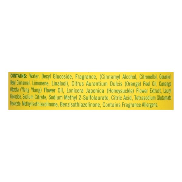 Mrs. Meyer's Clean Day - Multi-Surface Everyday Cleaner - Honeysuckle - 16 fl oz - Case of 6