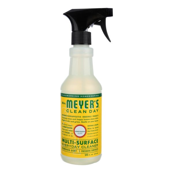 Mrs. Meyer's Clean Day - Multi-Surface Everyday Cleaner - Honeysuckle - 16 fl oz - Case of 6 - Image 2