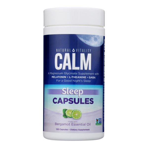 Natural Vitality - Calm Sleep Capsules - 1 Each-120 CT