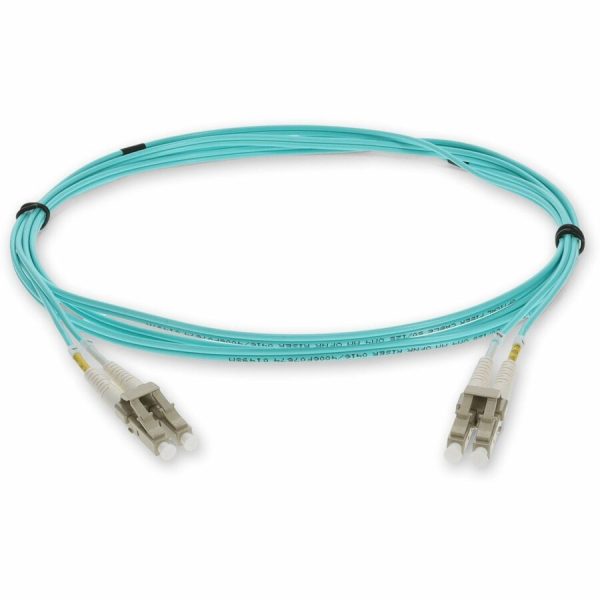 AddOn 1m LC (Male) to LC (Male) Aqua OM3 Duplex Fiber OFNR (Riser-Rated) Patch Cable - Image 8