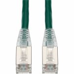 AddOn 40ft Green CAT 6 Shielded PVC Ethernet Cable Snagless Bubble Boot RJ-45 M/M