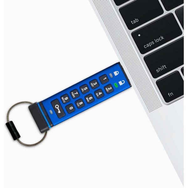 iStorage datAshur PRO 64 GB | Secure Flash Drive | FIPS 140-2 Level 3 Certified | Password protected | Dust/Water Resistant | IS-FL-DA3-256-64 - Image 5