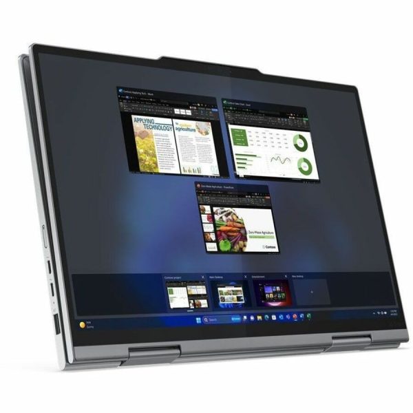 Lenovo ThinkPad X1 Gen 9 21KE005UUS 14" Touchscreen Convertible 2 in 1 Notebook - WUXGA - Intel Core Ultra 7 155U - Intel Evo Platform - 16 GB - 512 GB SSD - English Keyboard - Gray - Image 3