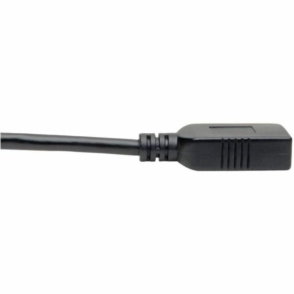 Eaton Tripp Lite Series USB-C to USB-A Adapter (M/F), USB 3.2 Gen 1 (5 Gbps), USB-IF Certified, Thunderbolt 3 Compatible, 6-in. (15.24 cm) - Image 5