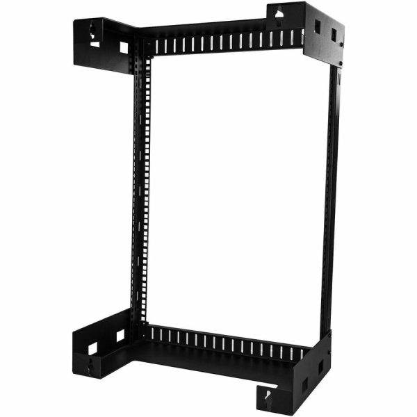 StarTech.com 2-Post 15U Heavy-Duty Wall-Mount Network Rack, 19" Open Frame Server Rack for Computer Equipment, Wall Mount Data Rack~ - Image 8