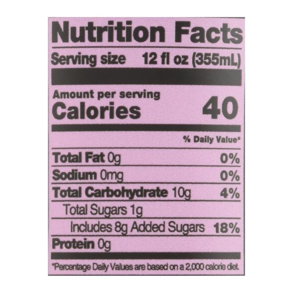 Culture Pop Soda - Soda Wild Berries - Case of 6-4/12 FZ - Image 3