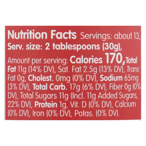 Biscoff Cookie Butter Spread - Peanut Butter Alternative - 13.4 oz - case of 8