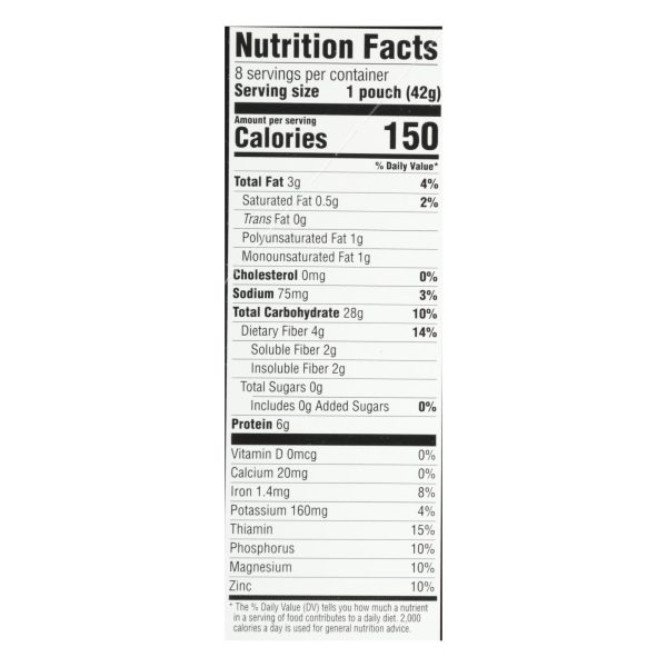 Better Oats Organic Instant Multigrain Hot Cereal - Bare - Case of 6 - 11.8 oz. - Image 2