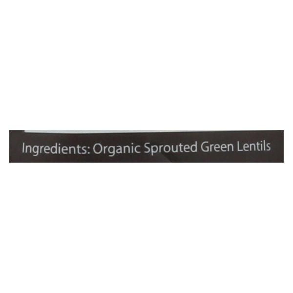 Truroots Organic Green Lentils - Sprouted - Case of 6 - 10 oz. - Image 3