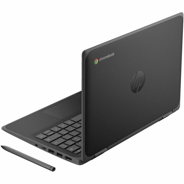 HP Fortis G5 11.6" Touchscreen Convertible 2 in 1 Chromebook - HD - Intel N-Series N100 - 4 GB - 32 GB Flash Memory - English Keyboard - Jack Black - Image 6