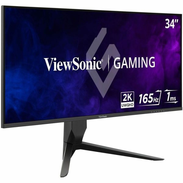 ViewSonic VX3418-2K 34" 21:9 1440p 1ms 165Hz Gaming Monitor with FreeSync Premium, Eye Care, HDMI, DisplayPort and USB - Image 8