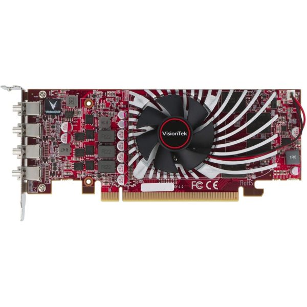 VisionTek AMD Radeon RX 550 Graphic Card - 4 GB GDDR5 - Full-height - Image 2