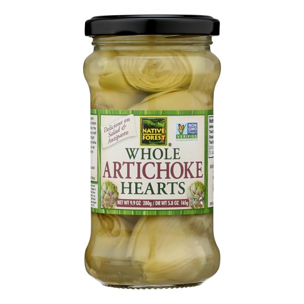 Native Forest Whole Artichoke Hearts - Fancy - Case of 6 - 9.9 oz. - Image 3