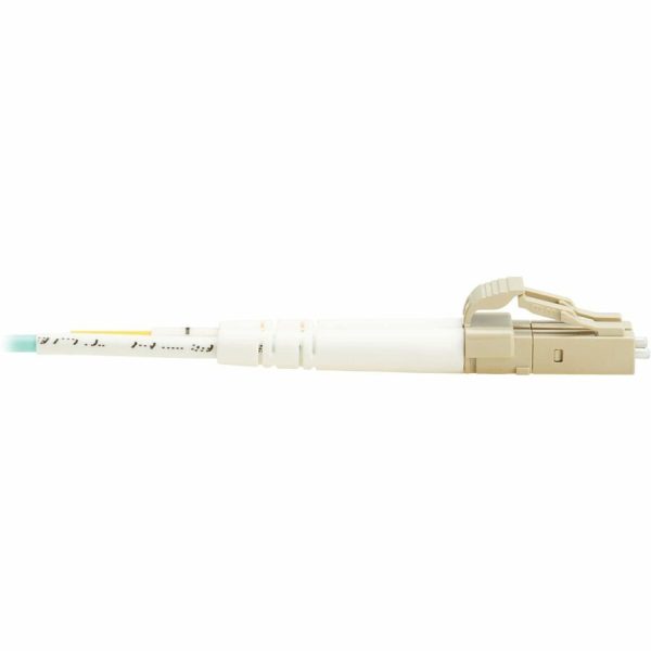 Eaton Tripp Lite Series 10Gb/40Gb/100Gb Duplex Multimode 50/125 OM4 LSZH Fiber Patch Cable (LC/LC), Aqua, 10M (32.8 ft.), TAA - Image 3