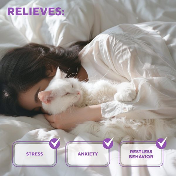 Relaxiv Natural Cat Calming Pheromone Diffuser Improved No Stress Formula Anti Anxiety Treatment #1 for Cats and Dogs with a Long Lasting Calming Effect - Image 5