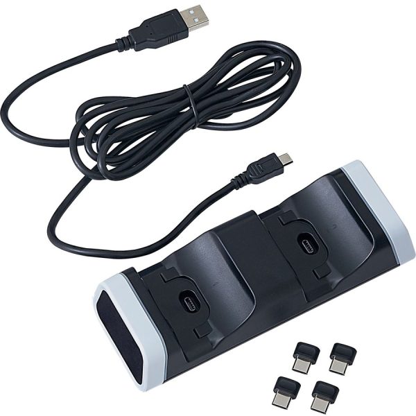Verbatim Dual Charging Stand for use with PlayStation®5 DualSense™ Wireless Controller - Image 5