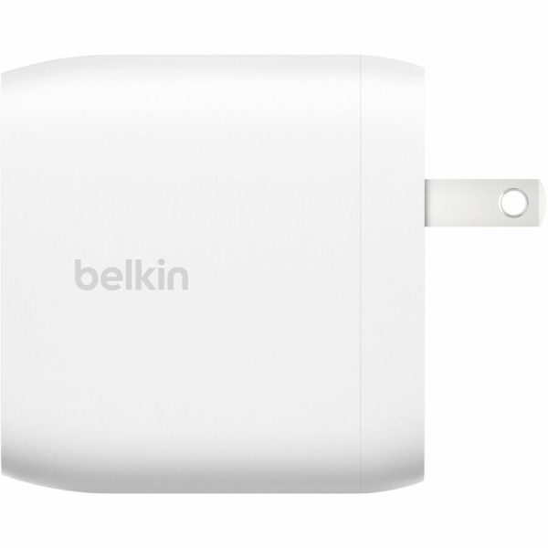 Belkin Dual USB-C Wall Charger w/PPS 60W for Apple iPhone, Galaxy, Google - Compatible w/USB-C to Lightning & USB-C - Image 3