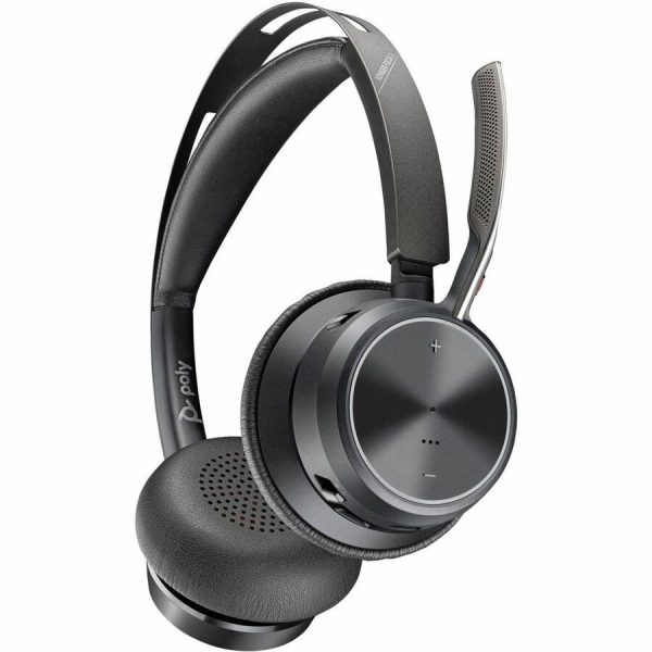 Poly Voyager Focus 2 USB-C-C Headset +USB-C/A Adapter + Charging Stand - Image 12