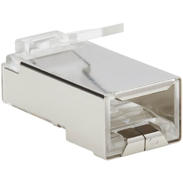 Eaton Tripp Lite Series Cat6 RJ45 Pass-Through FTP Modular Plug, 50 Pack, TAA - Image 2
