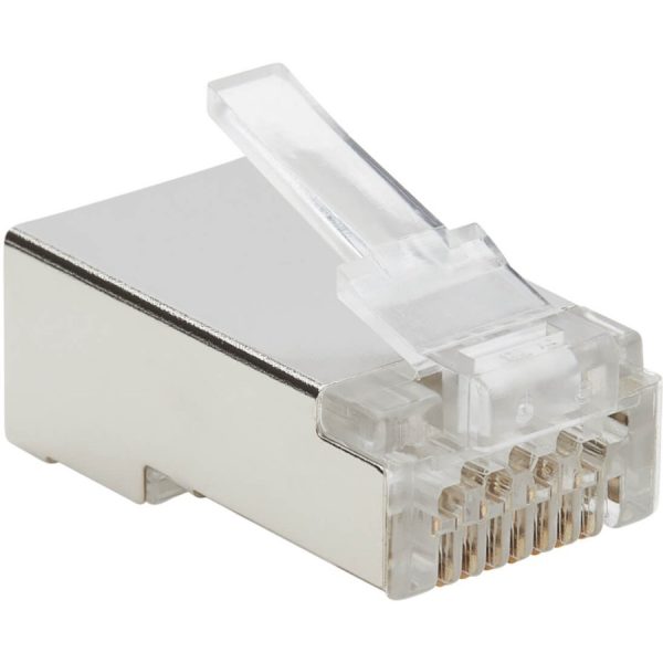 Eaton Tripp Lite Series Cat6 RJ45 Pass-Through FTP Modular Plug, 50 Pack, TAA - Image 7