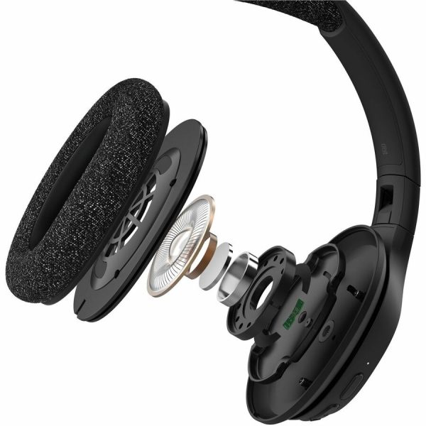 Belkin SoundForm Adapt Wireless Over-Ear Headset, Headphones for Work, Play, Gaming, & Travel with Built-in Boom Microphone - Compatible with iPhone, iPad, Galaxy, and More - Black - Image 6