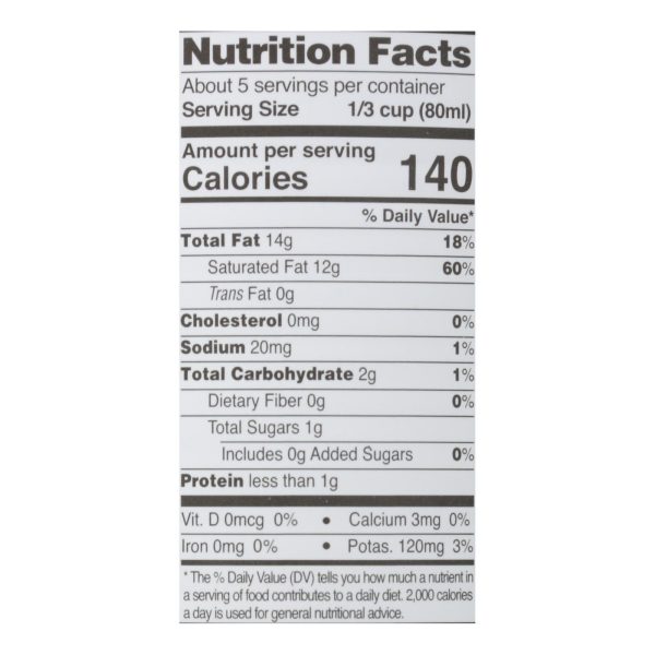 Native Forest Organic Coconut Milk - Pure and Simple - Case of 12 - 13.5 fl oz - Image 3