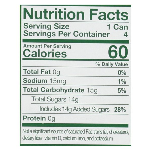 Q Drinks - Ginger Ale - Case of 6/4 packs/7.5oz Cans - Image 2