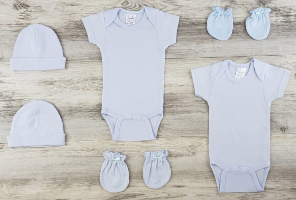 6 Pc  Baby Clothes Set Ls_0599nb