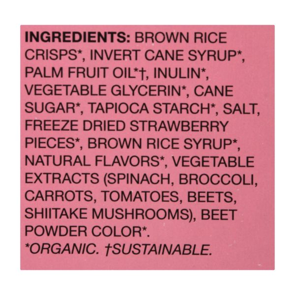 Made Good - Crispy Sqrs Straw - Case of 6 - 4.68 OZ - Image 2
