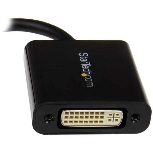 StarTech.com Mini DisplayPort to DVI Adapter, Mini DP to DVI-D Single Link Converter, 1080p Video, Passive, mDP 1.2 to DVI Monitor/Display - Image 3