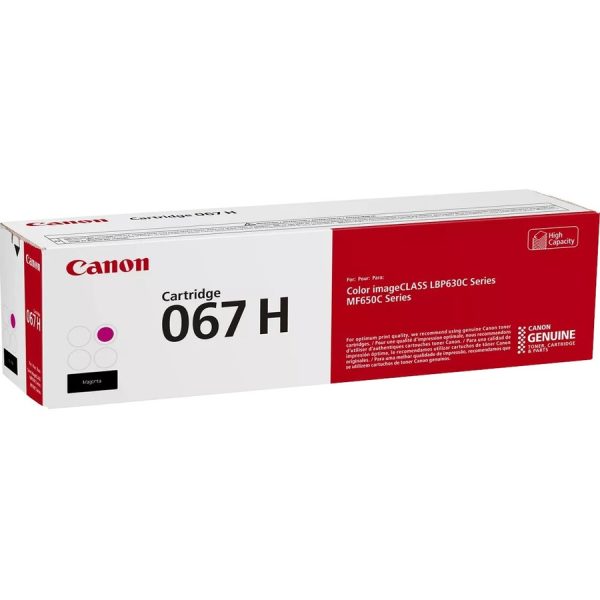 Canon 067 Original High Yield Laser Toner Cartridge - Magenta - 1 Each - Image 5