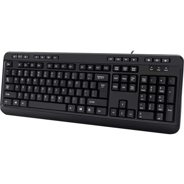 Adesso Multimedia Desktop Keyboard with 3-Port USB Hub - Image 11