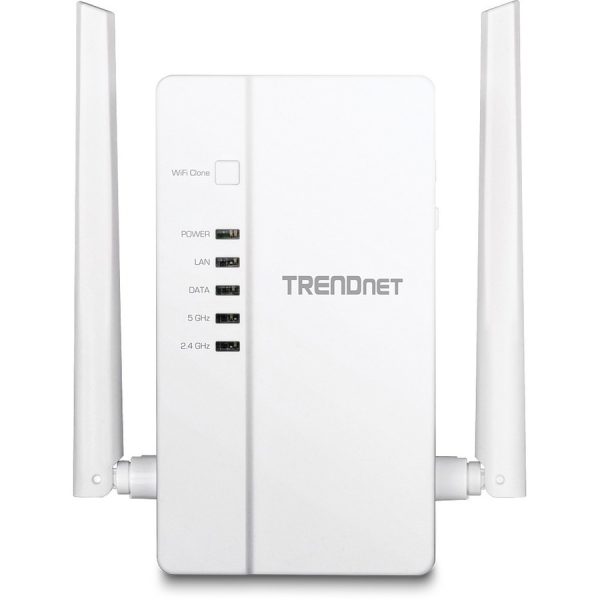 TRENDnet Wi-Fi Everywhere Powerline 1200 AV2 Dual-Band AC1200 Wireless Access Point Kit, Includes 1 x TPL-430AP And 1 x TPL-423E, 3 x Gigabit Ports, Easy Installation, White, TPL-430APK - Image 2