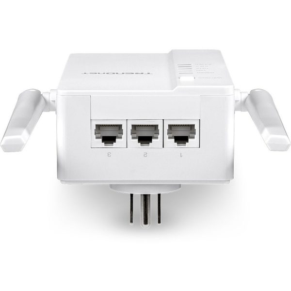 TRENDnet Wi-Fi Everywhere Powerline 1200 AV2 Dual-Band AC1200 Wireless Access Point Kit, Includes 1 x TPL-430AP And 1 x TPL-423E, 3 x Gigabit Ports, Easy Installation, White, TPL-430APK - Image 4