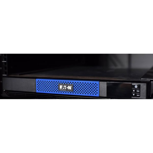 Eaton 5P 1550VA 1100W 230V Line-Interactive UPS, C14 Input, 6 C13 Outlets, Lithium-ion Battery, True Sine Wave, Cybersecure Network Card Option, 1U - Image 2