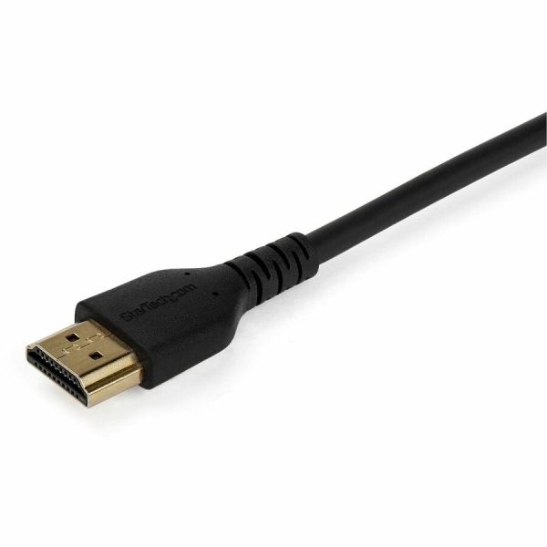 StarTech.com 4.9ft (1.5m) Premium Certified HDMI 2.0 Cable with Ethernet, High Speed UHD 4K 60Hz Monitor Cord, HDR10, Durable/Rugged, M/M - Image 2