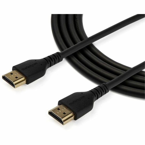 StarTech.com 4.9ft (1.5m) Premium Certified HDMI 2.0 Cable with Ethernet, High Speed UHD 4K 60Hz Monitor Cord, HDR10, Durable/Rugged, M/M - Image 3