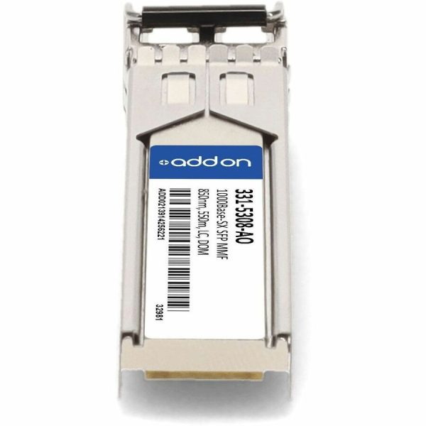 AddOn Dell 331-5308 Compatible TAA Compliant 1000Base-SX SFP Transceiver (MMF, 850nm, 550m, LC, DOM) - Image 4