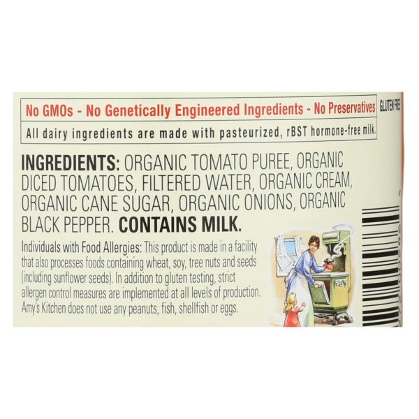 Amy's - Organic Chunky Tomato Soup - Case of 12 - 14.5 oz - Image 2