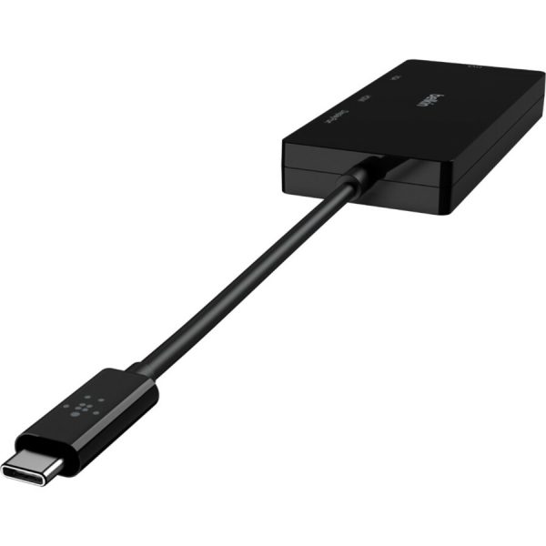 Belkin USB-C Mutiport Video Adapter, USB-C to HDMI - VGA - DVI - DisplayPort, Up to 4k at 60Hz - Image 2