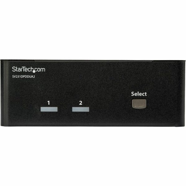 StarTech.com 2 Port DisplayPort Dual-Monitor KVM Switch - DisplayPort KVM - 4K 60 Hz - Image 3