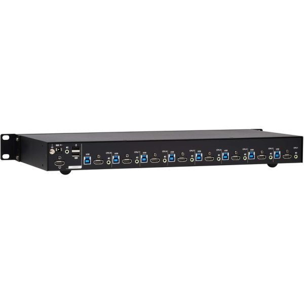 Eaton Tripp Lite Series 8-Port 4K HDMI/USB KVM Switch - 4K 60 Hz Video/Audio, USB Peripheral Sharing, 1U Rack-Mount, TAA - Image 2