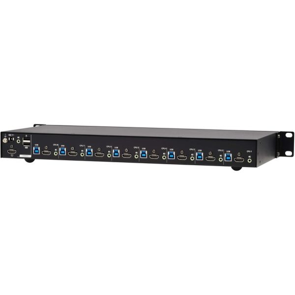 Eaton Tripp Lite Series 8-Port 4K HDMI/USB KVM Switch - 4K 60 Hz Video/Audio, USB Peripheral Sharing, 1U Rack-Mount, TAA - Image 3